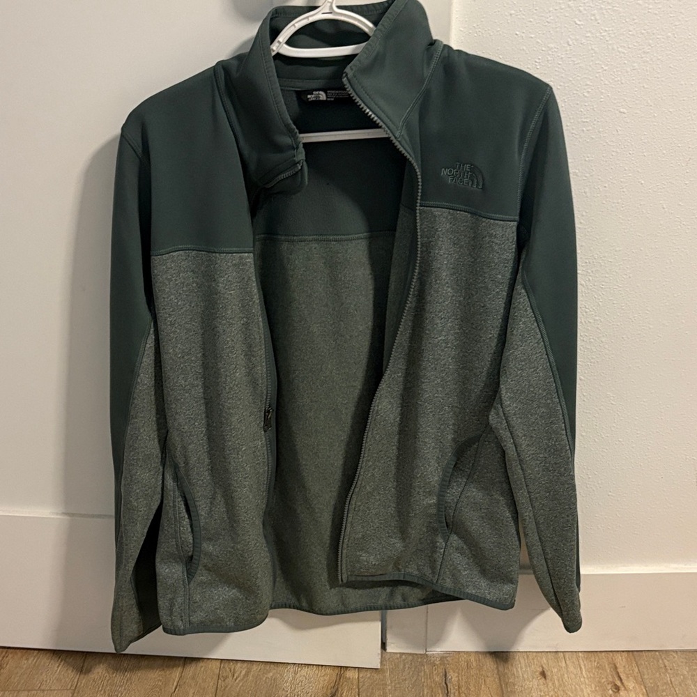The North Face Two-Tone Green Performance Jacket